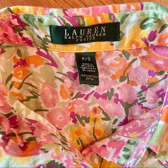 Lauren Ralph Lauren Floral Button Down - Picture 2 of 4